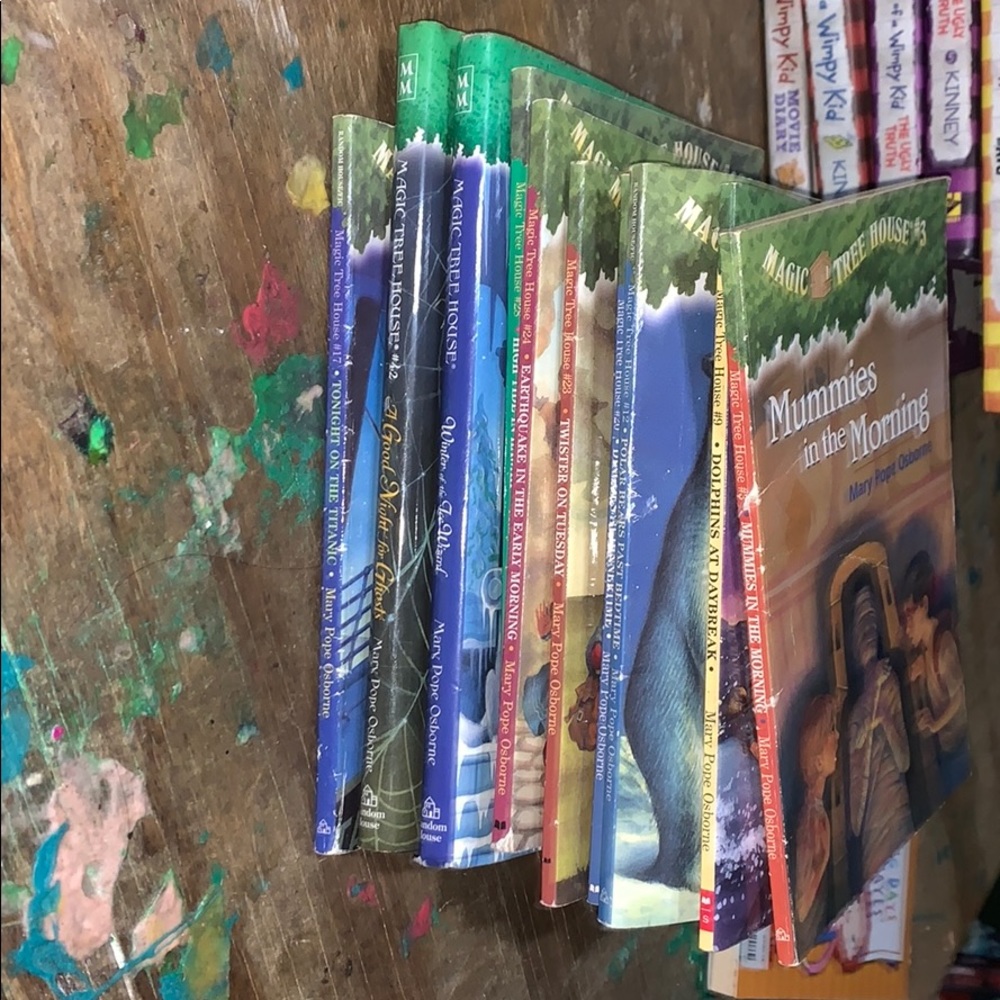 12 Magic Treehouse books